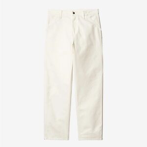 Carhartt WIP Off-White Single-Knee Work Pants (29W 32L)